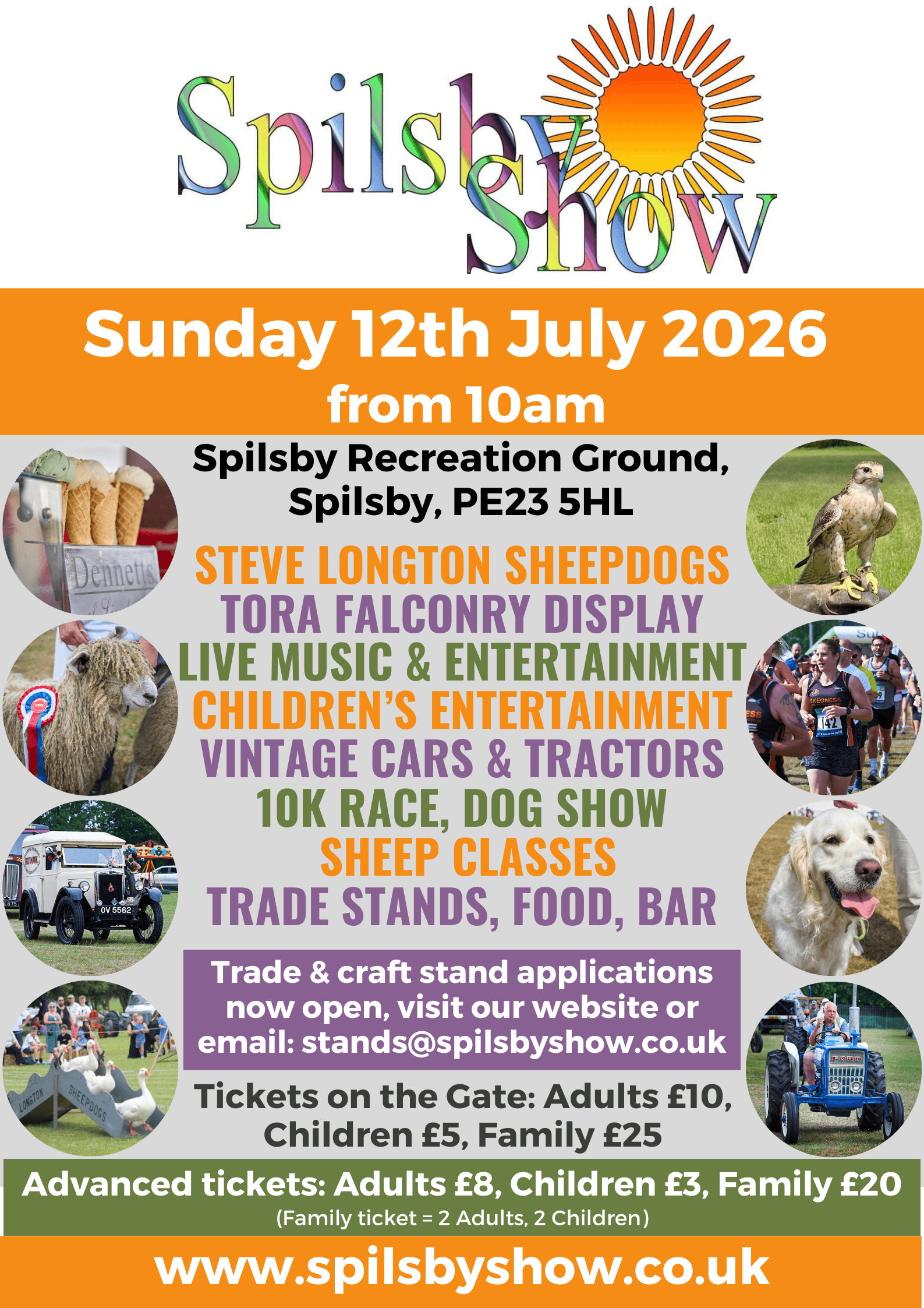Win tickets to the Spilsby Show
