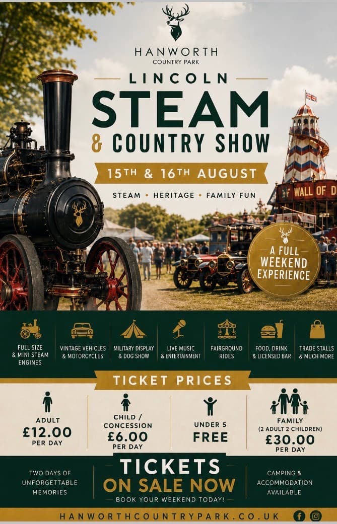 Lincoln steam and country show